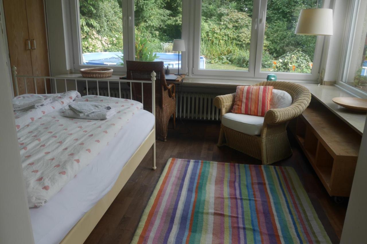 Ferienwohnung Glueck In Benrath Düsseldorf Exterior foto