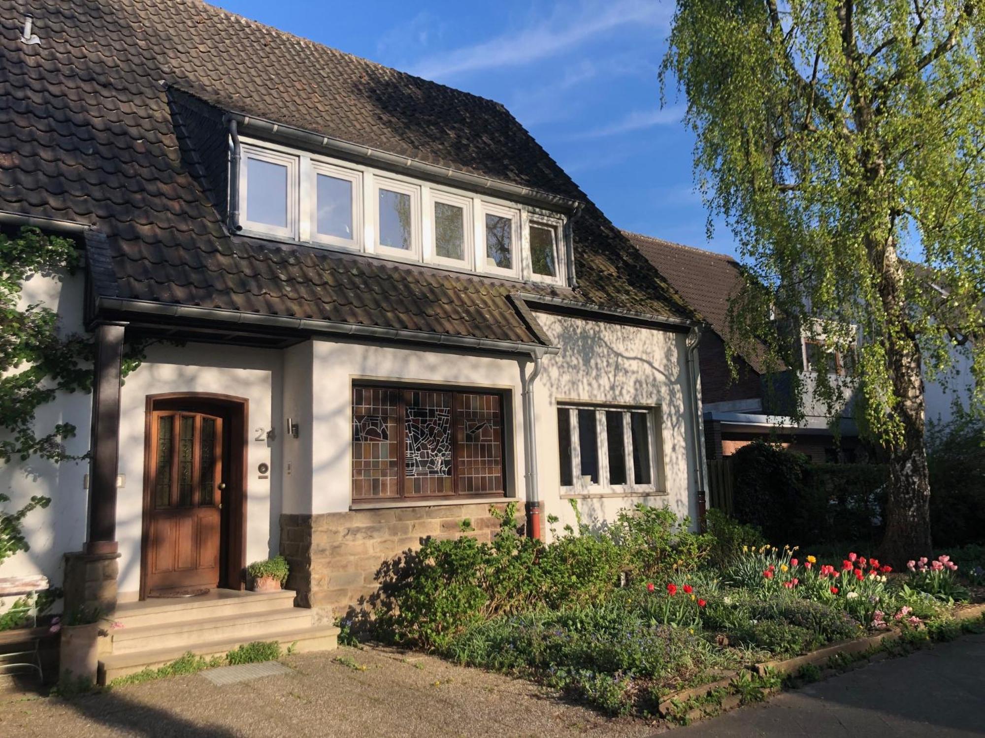 Ferienwohnung Glueck In Benrath Düsseldorf Exterior foto